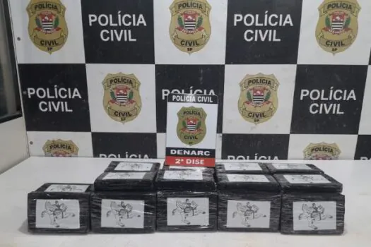 Comerciante é preso com 40 kg de cocaína em São Paulo