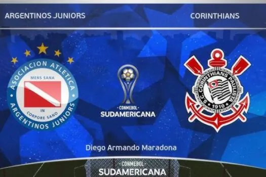 Bola parada é arma do Corinthians diante do Argentinos Juniors na Copa Sul-Americana