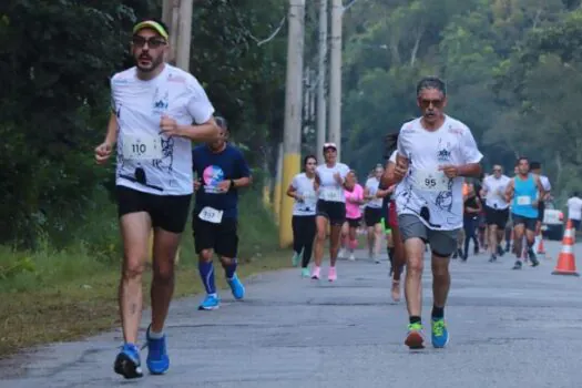 Corrida e Caminhada Nossa Senhora do Pilar e Passeio Ciclístico marcaram domingo em Ribeirão Pires