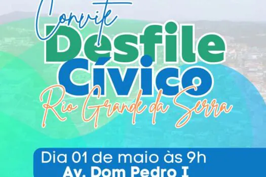 Desfile Cívico em Rio Grande da Serra