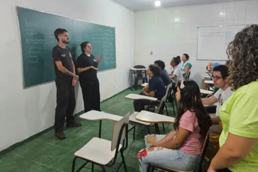 Equipe Ambiental de Ribeirão Pires recebe APRAESPI para ação educativa