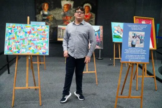 Museu da Inclusão, no Memorial do América Latina, recebe exposição de jovem autista