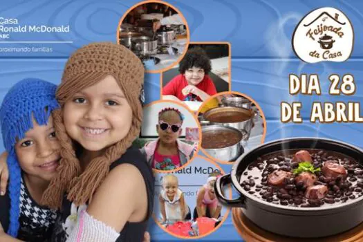 Tradicional Feijoada da Casa Ronald McDonald ABC chega a 4º edição em abril 