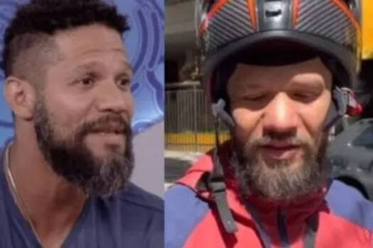 Após BBB 24, Juninho volta a trabalhar como motoboy