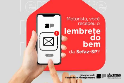 SP aumenta arrecadação do IPVA com campanha ‘Lembrete do Bem’