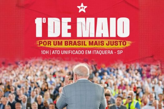 Lula participa do Dia do Trabalho das centrais sindicais em Itaquera