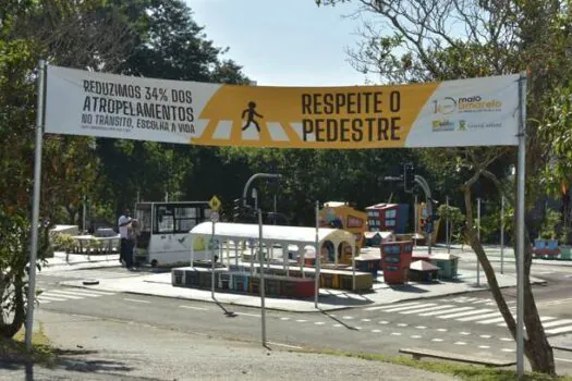 Santo André inicia ações de conscientização do Maio Amarelo