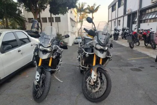 Em duas horas, PM recupera três motos roubadas na zona sul de SP