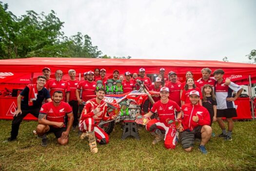 Honda Racing conquista vitórias e assume liderança da MX1 no Brasileiro de Motocross