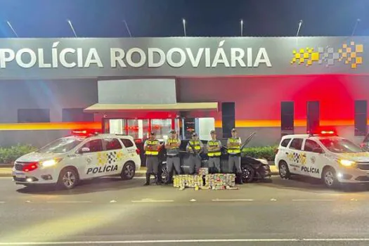 PM Rodoviária captura foragido com 186 kg de maconha no interior de SP