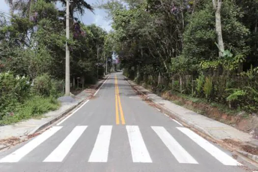 Ribeirão Pires já pavimentou quase 6km pelo Programa Nossa Rua