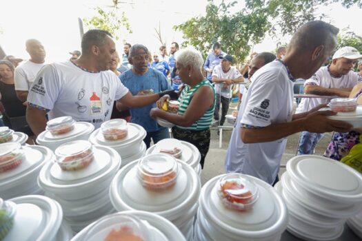 São Paulo distribui mais de 2 milhões de refeições nos primeiros 48 dias do ano