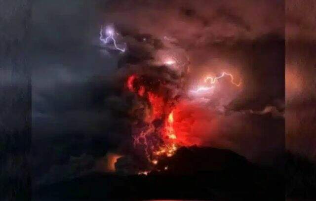 Vulcão Indonésia