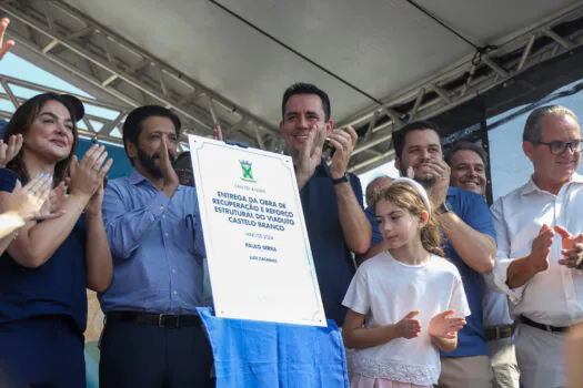 Viaduto Castelo Branco reabre em Santo André