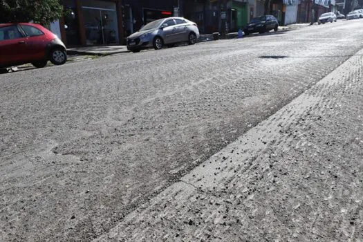 Recapeamento chega na área central de Diadema