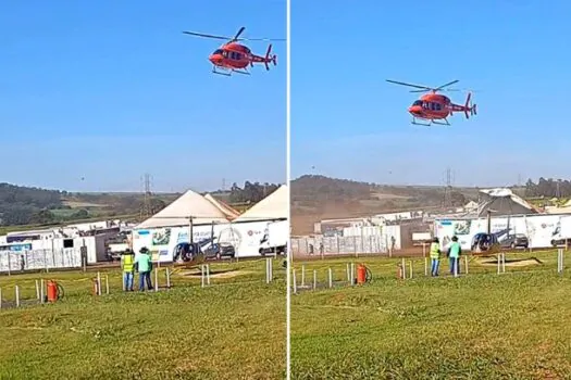 Morre vítima de acidente com helicóptero e tenda na Agrishow