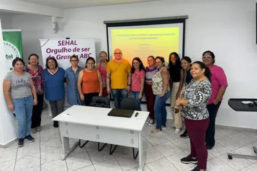 Sehal conclui curso de Auxiliar de Cozinha em parceria com Escola de Ouro Andreense