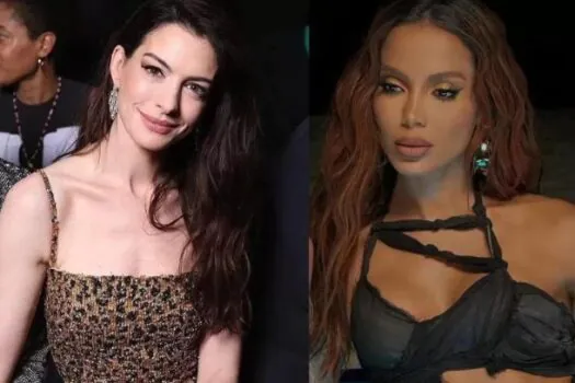 Anne Hathaway cita Anitta como referência de artista; funkeira reage