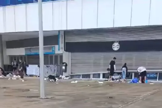 Arena do Grêmio é saqueada em meio a desastre climático no Rio Grande do Sul