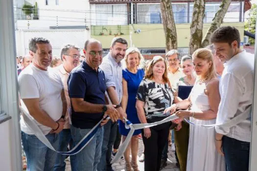 Auricchio inaugura mais uma Escola de Educação Infantil no Bairro Olímpico