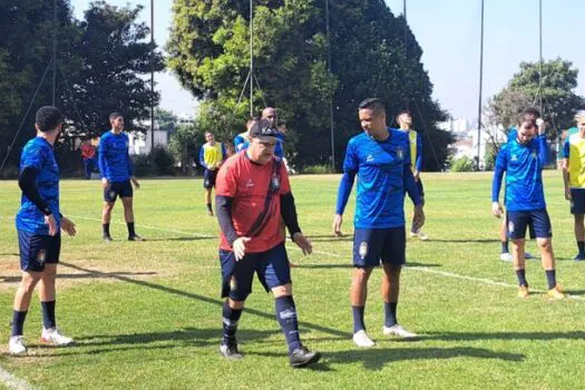 Azulão tem mais um dia de trabalho técnico visando a Copa Paulista