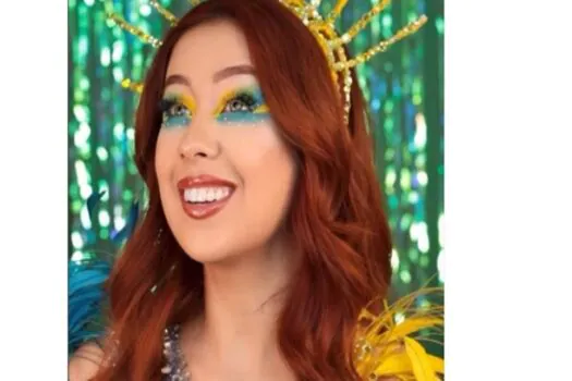 Camila Pudim inicia trend “Brasil Makeup” após sucesso de “Asoka Makeup”