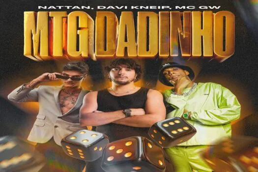 Nattan, Davi Kneip e MC GW lançam o funk “Dadinho”