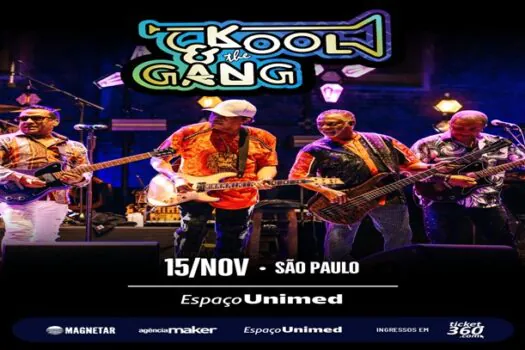 Kool & the Gang retorna ao Brasil no Espaço Unimed em única apresentação