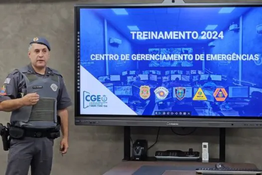 CGE de São Caetano realiza capacitação de operadores de videomonitoramento