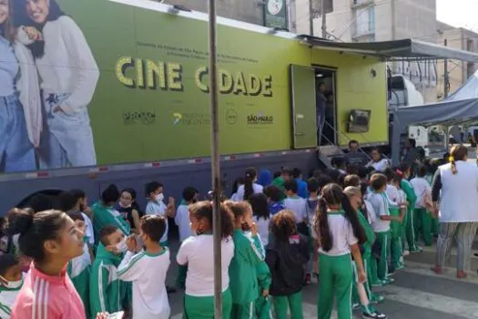 Santo André recebe projeto de cinema itinerante