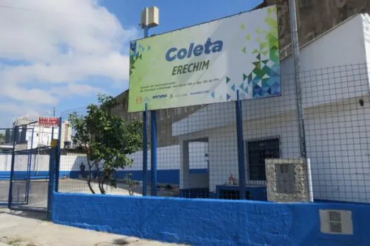 Santo André retoma atendimento na Estação de Coleta Erechim após reforma