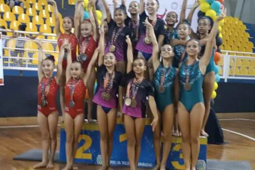 Veja as meninas que foram destaque na Copa de Ginástica Artística de SP