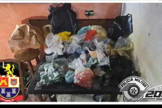 Operação Escudo apreende drogas no bairro do Eldorado