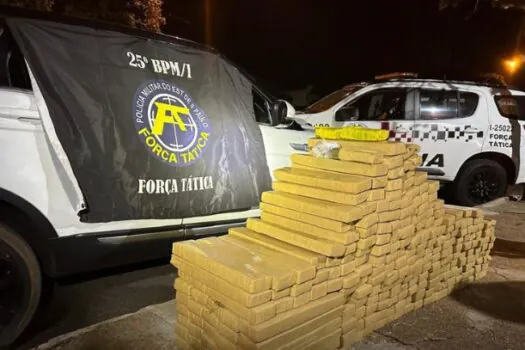 Dupla é presa com mais de 400 kg de maconha no interior de São Paulo