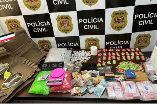 Apreensão de cocaína triplica em abril no estado de SP