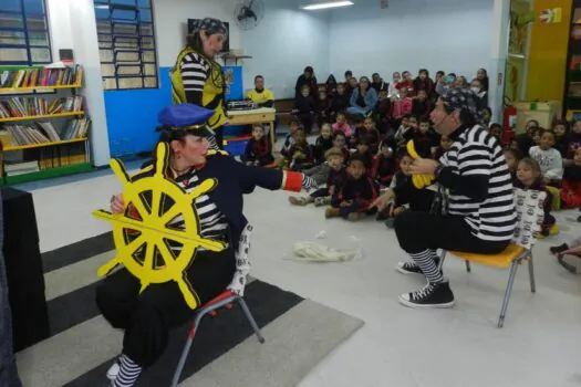 Teatro nas escolas municipais encerra Maio Amarelo em Diadema