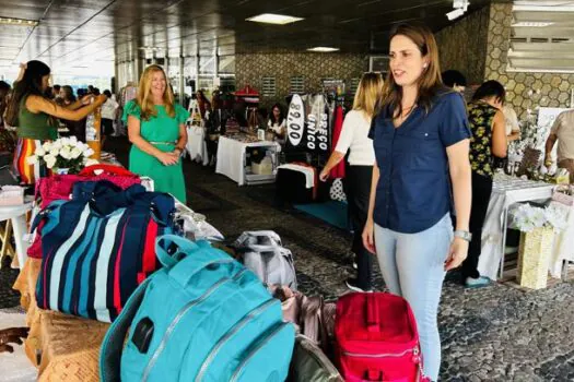 Feira da Mulher Empreendedora reúne 60 expositoras na Câmara de Santo André