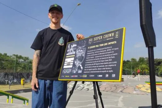 Santo André recebe obstáculos da pista da Final Mundial de Street Skate