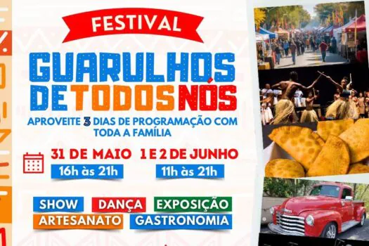 Festival Guarulhos de Todos Nós começa nesta sexta-feira (31)