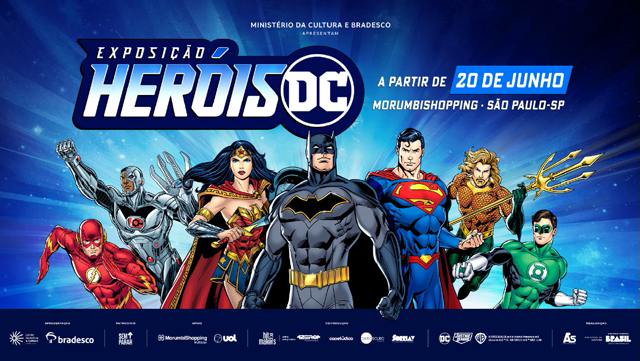 Exposição dos Heróis da DC em SP, no MorumbiShopping irá surpreender e encantar várias gerações