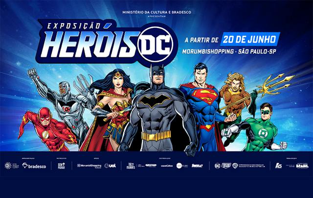 Exposição dos Heróis da DC