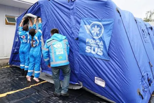 Força Nacional do SUS atende moradores em Eldorado do Sul