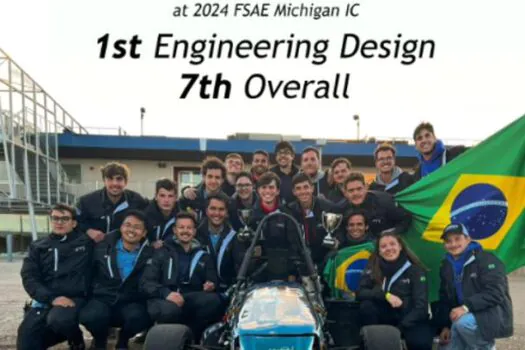 Mauá Racing Fórmula, é a 1ª equipe brasileira a ocupar pódio nos EUA no Fórmula SAE International na categoria Engineering Design