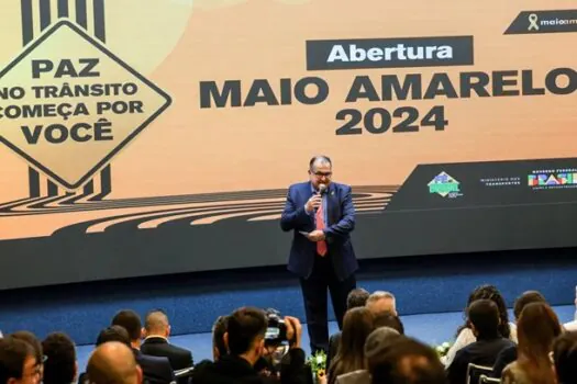 Campanha Maio Amarelo alerta para segurança no trânsito