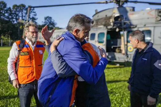 Ministros visitam prefeitos e abrigos e auxiliam em ações humanitárias