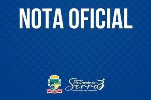 Nota Oficial – Falta de água em Rio Grande da Serra