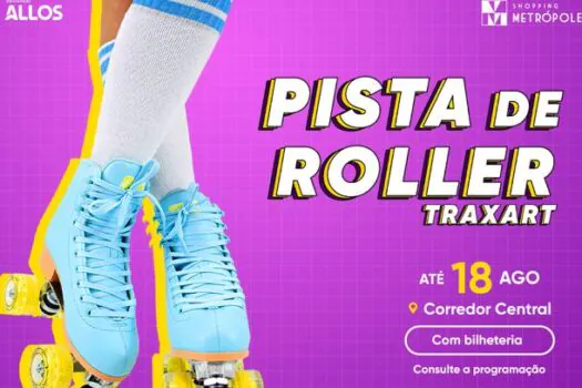 Shopping Metrópole inaugura Pista de Patinação