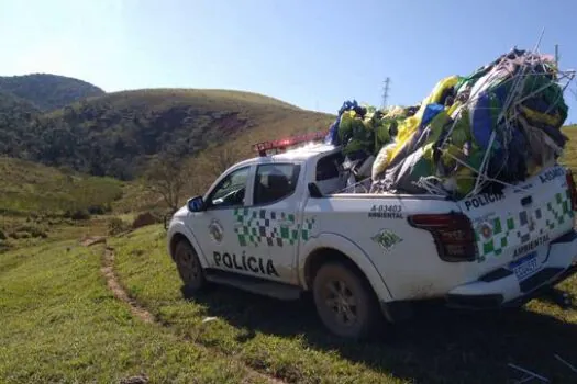 PM Ambiental autua quase 70 pessoas e aplica R$ 4 mi em multas por soltura de balões