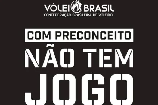 “Com preconceito não tem jogo”: na Liga das Nações, CBV lança campanha contra qualquer tipo de discriminação