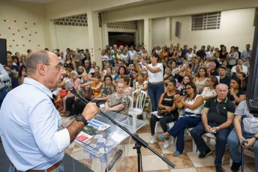 Auricchio presta contas de ações realizadas nos bairros São José, Cerâmica e Jardim São Caetano